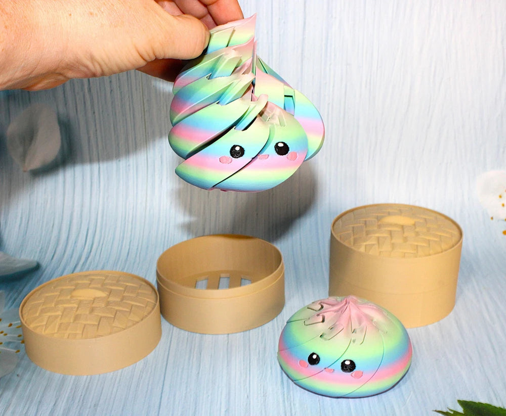 3D Printed Sliced Dumpling Toy