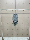 Knotted Twist Knit Crop Top