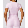Breathable Short Sleeve Running Top