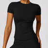 Breathable Short Sleeve Running Top