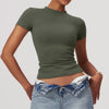 Breathable Short Sleeve Running Top