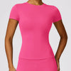 Breathable Short Sleeve Running Top