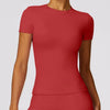 Breathable Short Sleeve Running Top