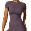 Breathable Short Sleeve Running Top