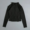 Long Sleeve Zip Yoga Top