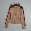 Long Sleeve Zip Yoga Top