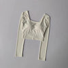 Slimming Long Sleeve Yoga Top