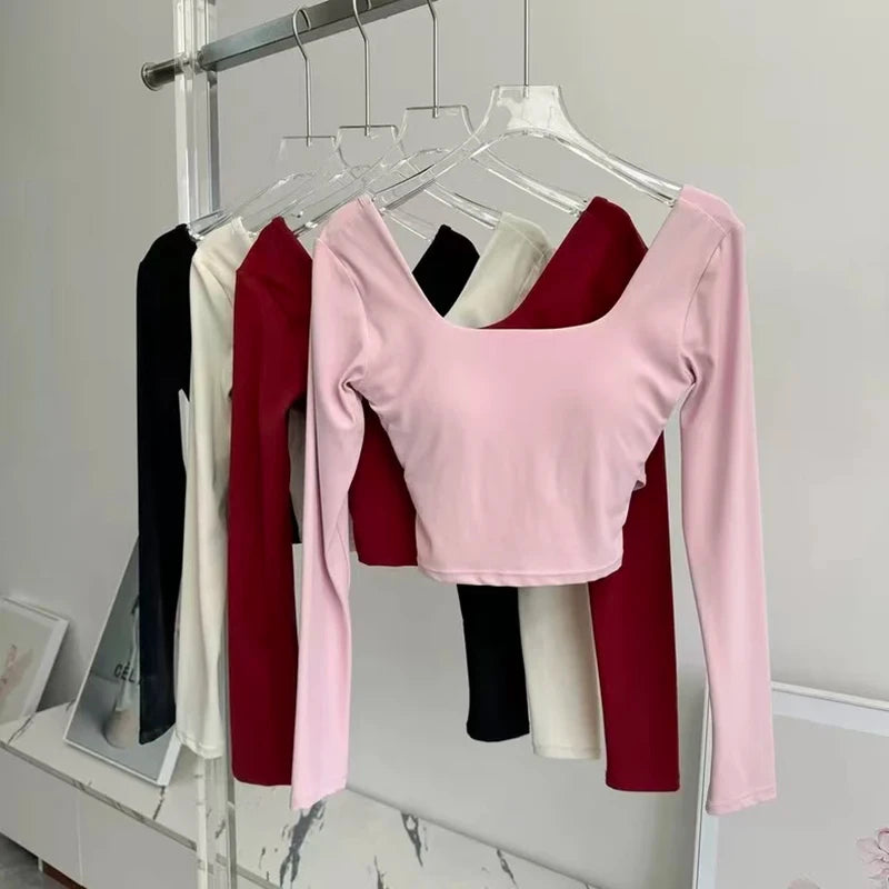 Slimming Long Sleeve Yoga Top